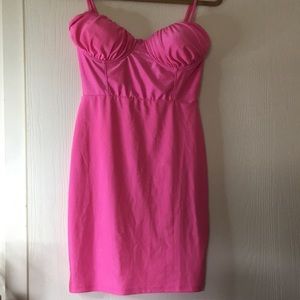 Pink bodycon dress!